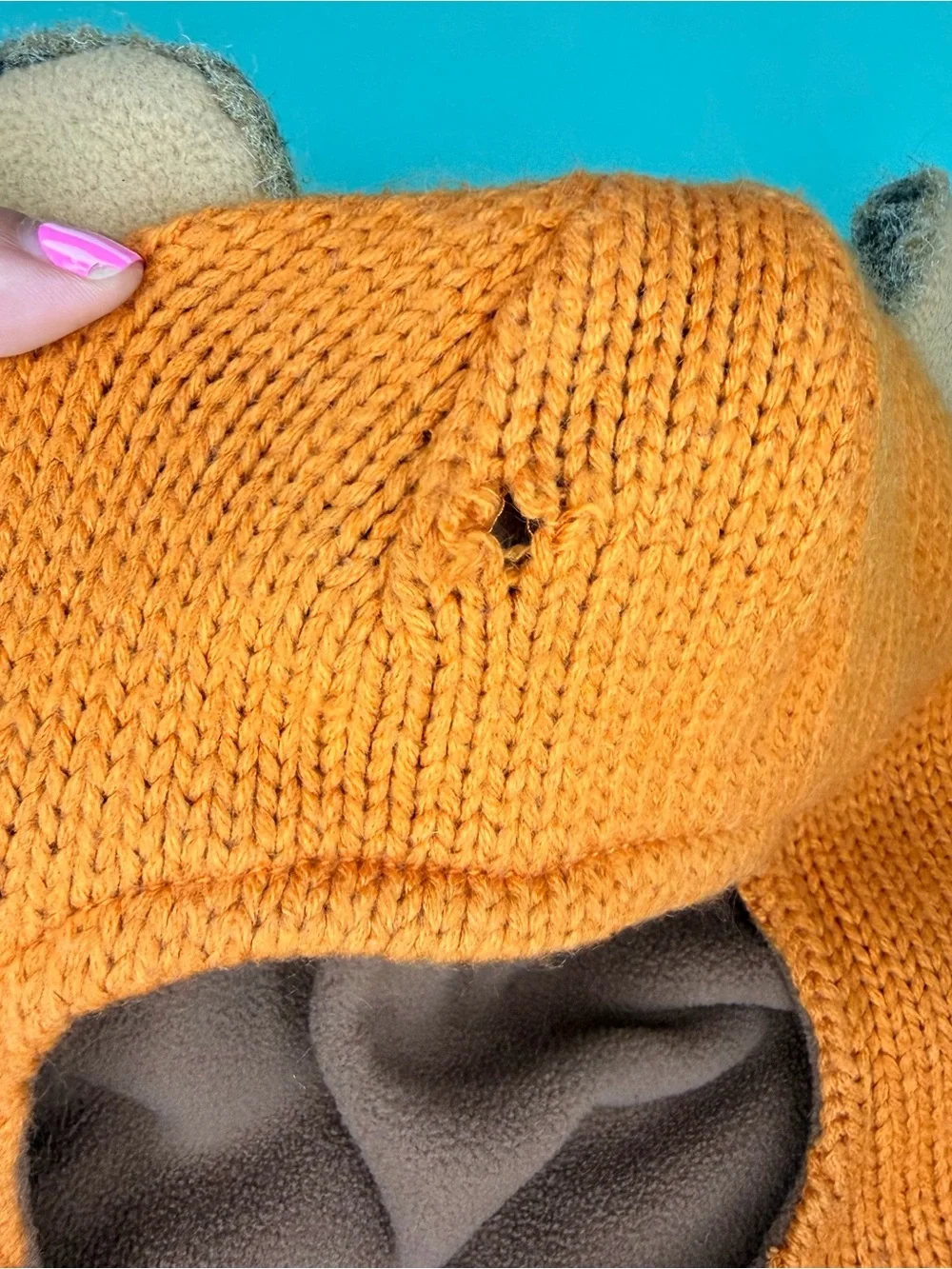 Disney Parks Star Wars Kids Ewok Wicket Balaclava Hat